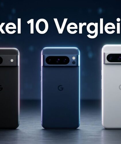 Google Pixel 10 im Vergleich: Pixel 10, Pro und Pro XL